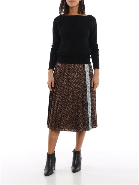 burberry skirt midi|Designer Skirts .